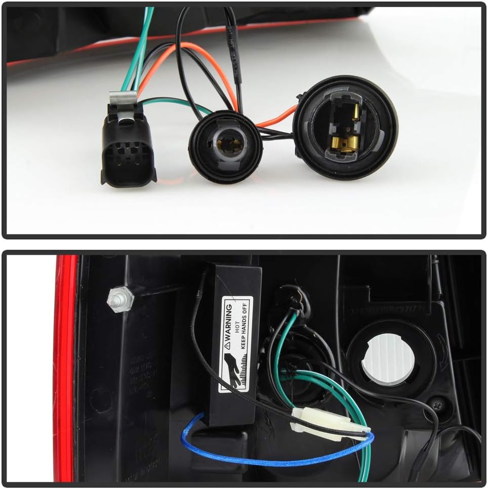 LED Light Tube Tail Lights Brake Lamps Left+Right B4968
