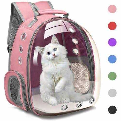 Cat Backpack Carrier Bubble Bag Small Dog Backpack Carrier L803