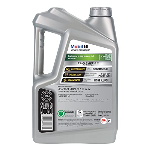 Full Synthetic Motor Oil 0W-20 5 Quart W211