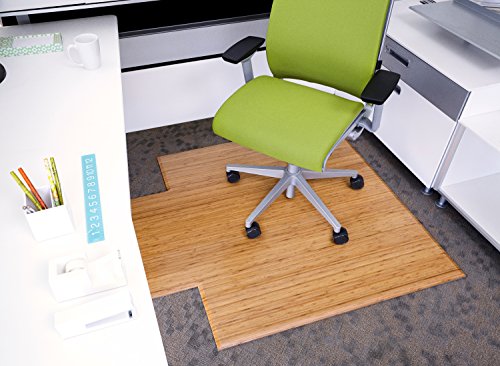 Bamboo Office Chairmat 12mm Thick E367