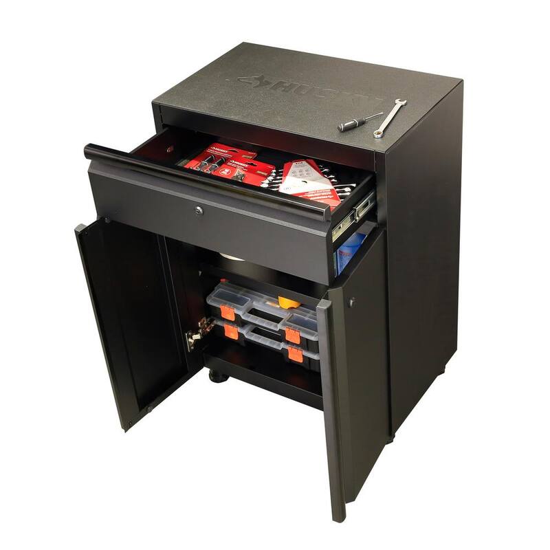 10-Piece Welded Steel Garage Storage System in Black N528042