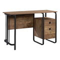 Engineered Wood and Metal Desk Y682107
