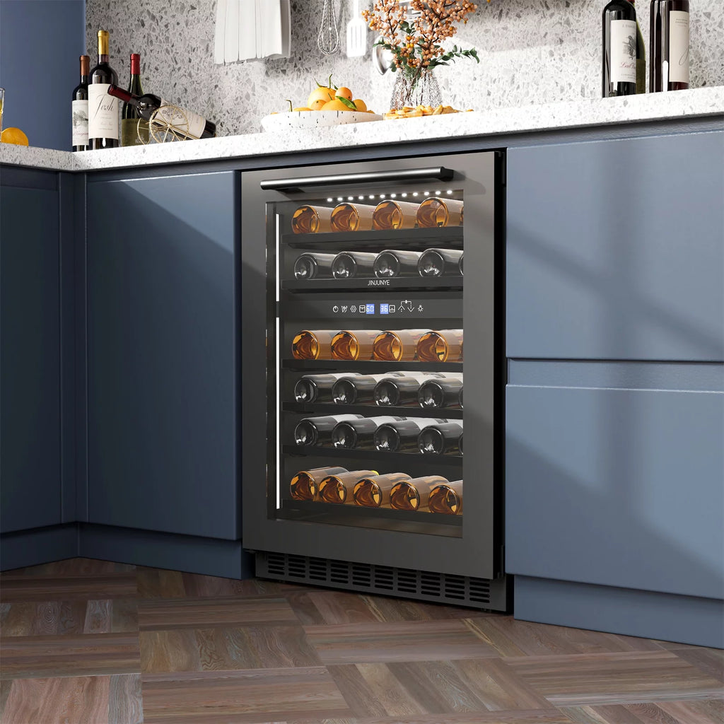 24" 56 Bottle Dual Zone Wine Cooler Refrigerator G965109