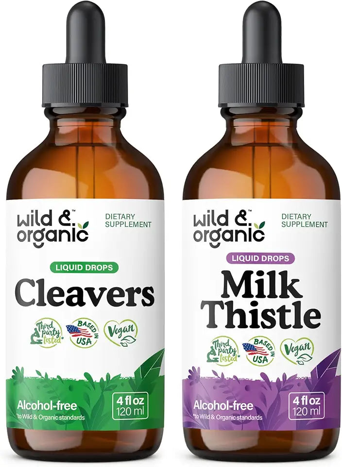 Cleavers and Milk Thistle Tincture 4 fl oz R6245