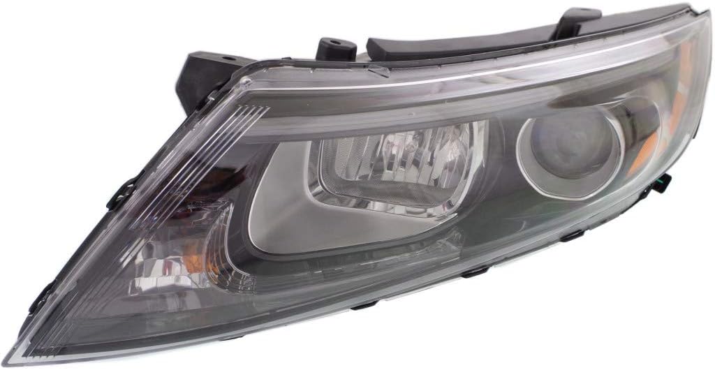Headlight Assembly for Kia Optima 2014 2015 Pair Halogen D58217