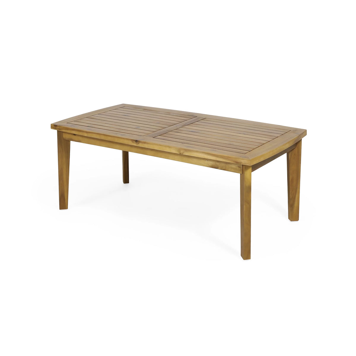 Acacia Wood Rectangular Coffee Table F87052