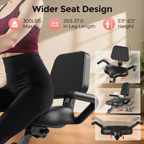 5 IN 1 Folding Exercise Bike with 6.6 LBS Flywheel Y4585