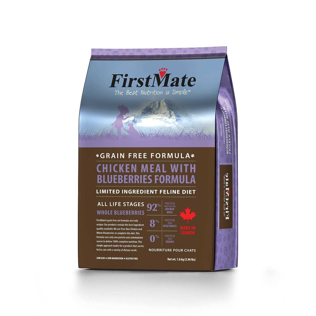 Cat Free Duck Blueberries Food W189512