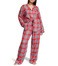 Flannel Long Pajama Set T94545