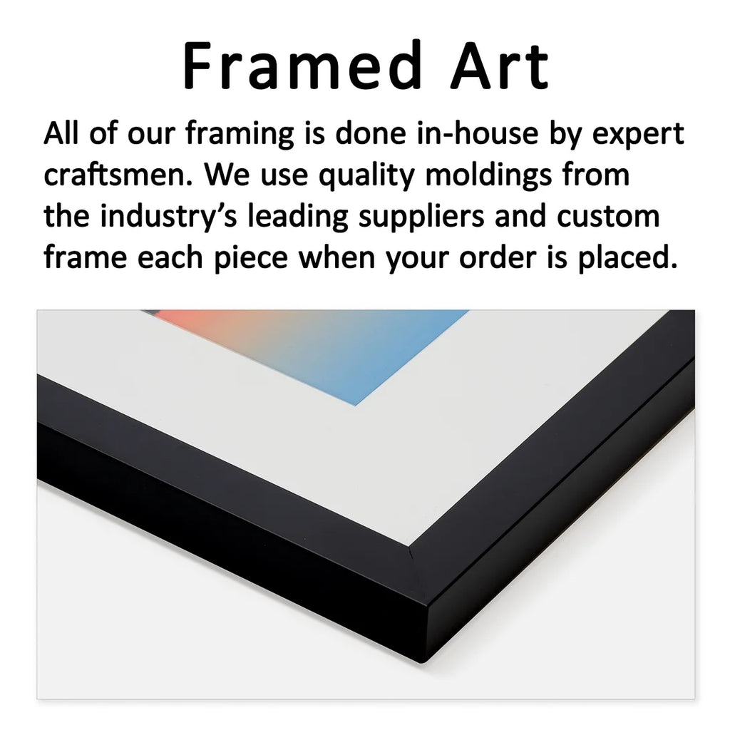 17-7/8" x 21-7/8" Framed Print V6137