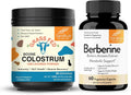 Bovine Colostrum Powder and Berberine HCL 500mg Capsules B539898