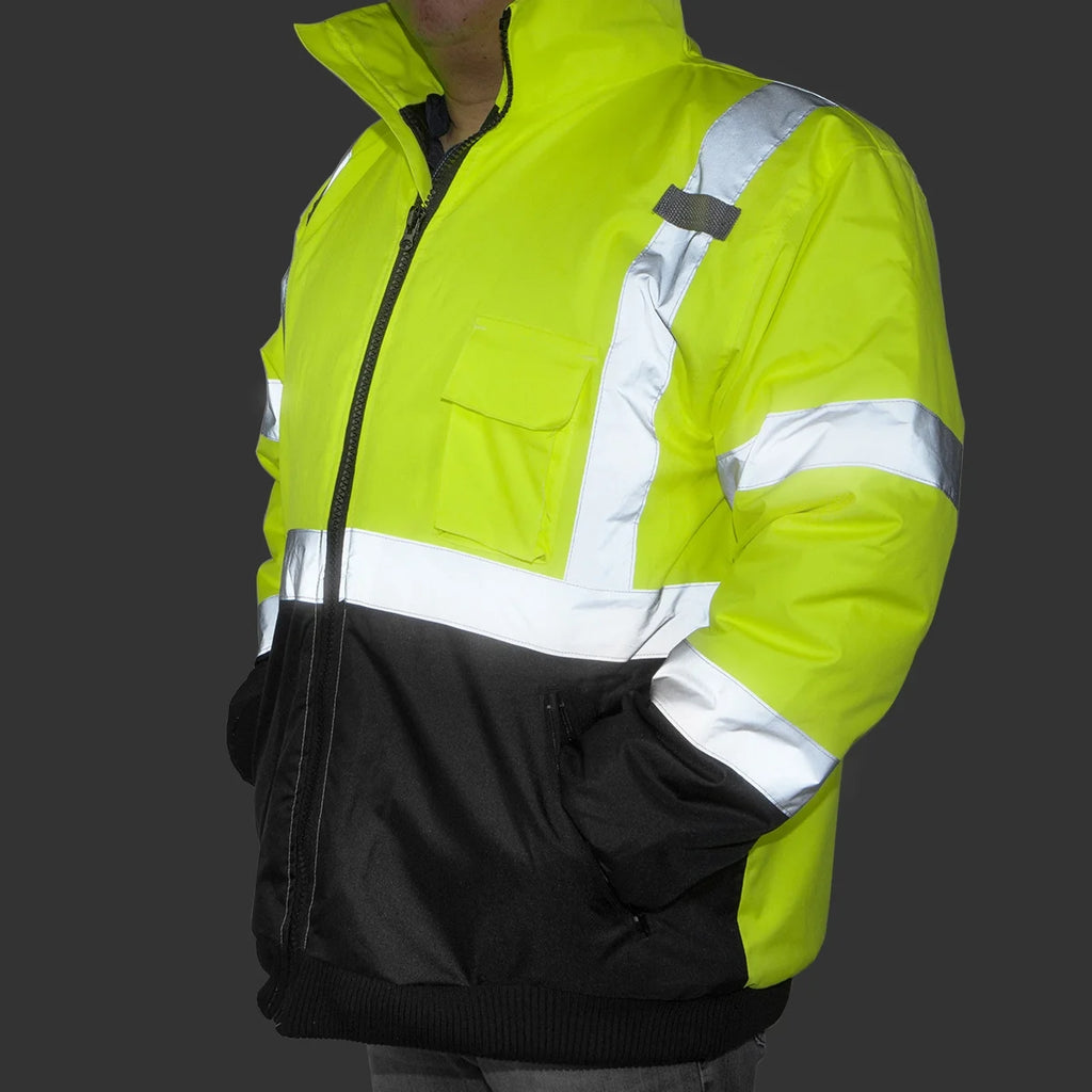 Reflective Winter Bomber Jacket (2X-Large) K1731