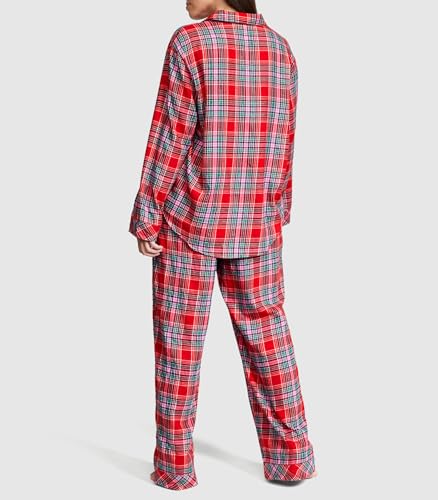 Flannel Long Pajama Set T94545