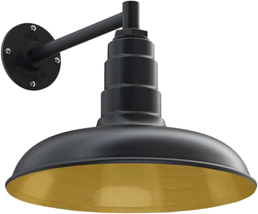 Gooseneck Barn Light (16 Gooseneck, Green) X495