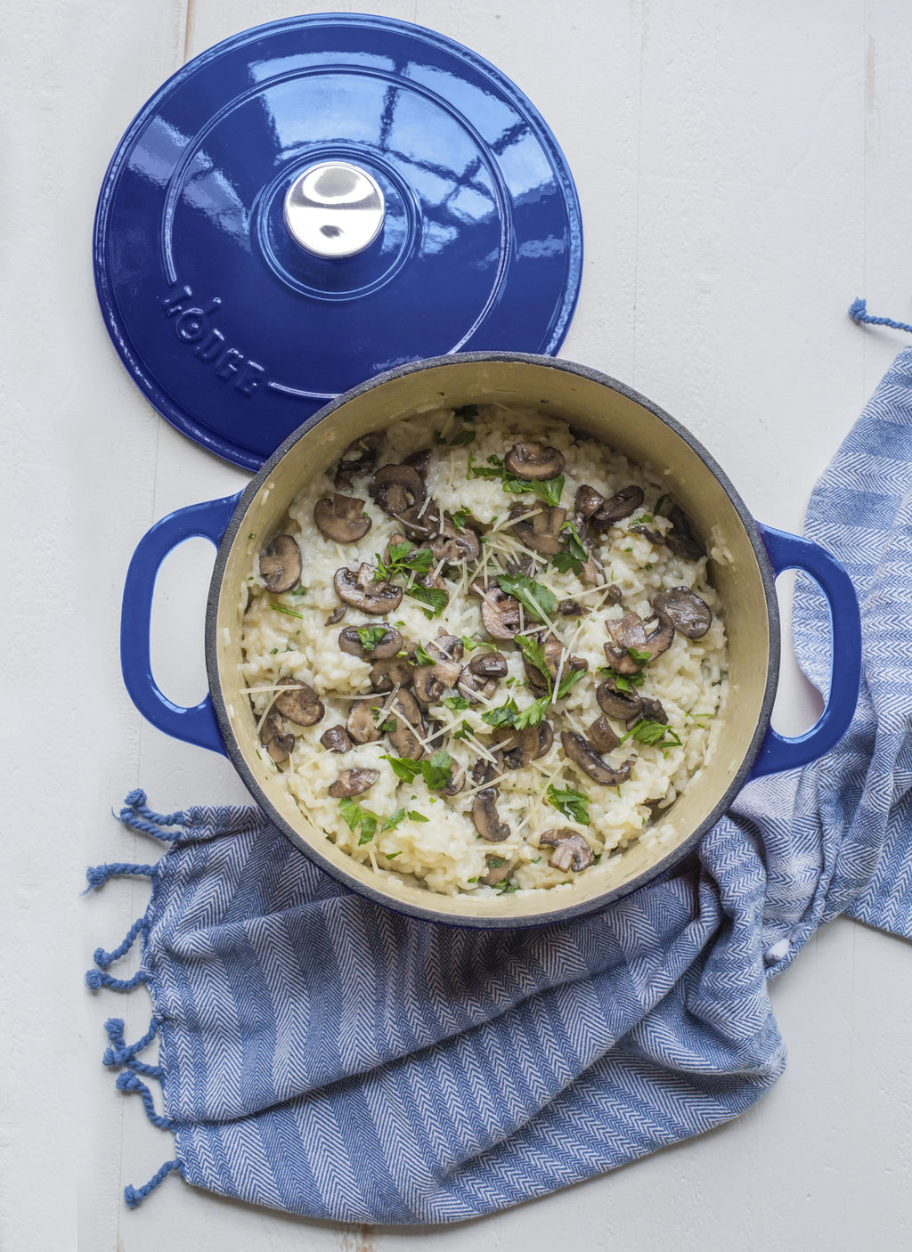 5.5 Quart Enameled Cast Iron Dutch Oven Y92633