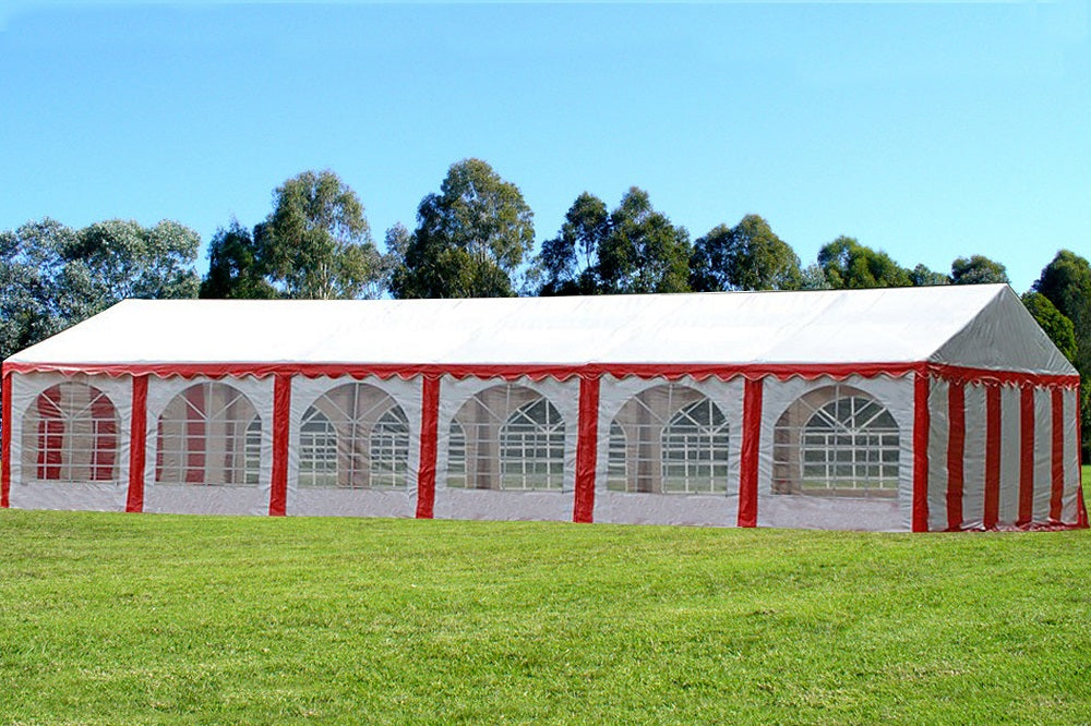 Red/White PE Wedding Canopy Tent C123558