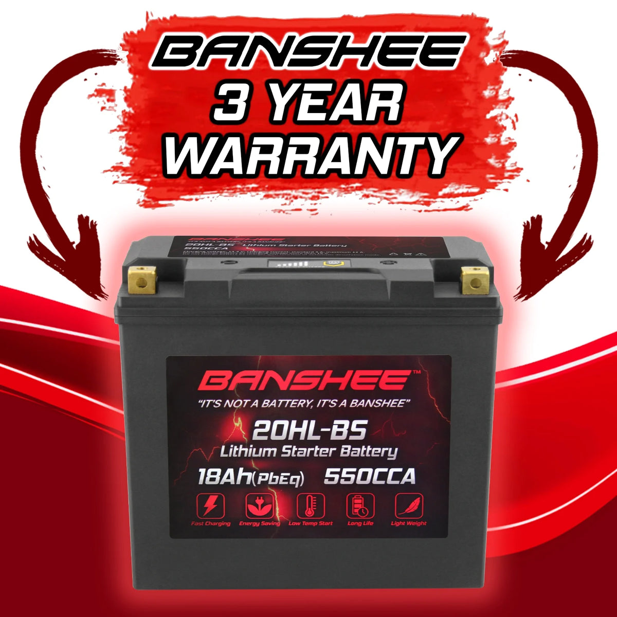 LiFePO4 Motorsports Battery G1578