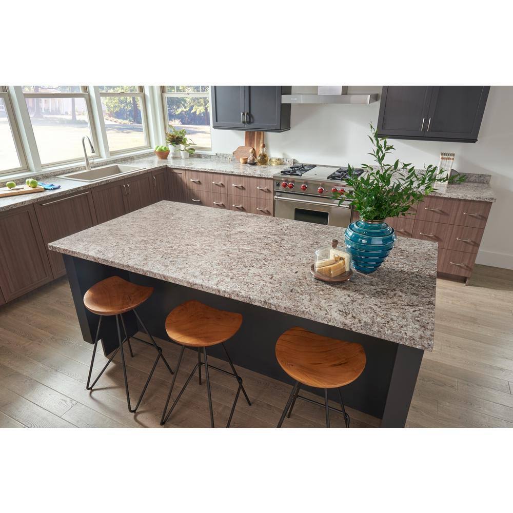 Brown Laminate Countertop with Backsplash R85463