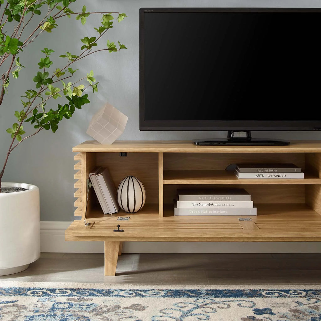 46" Oak TV Stand E5766