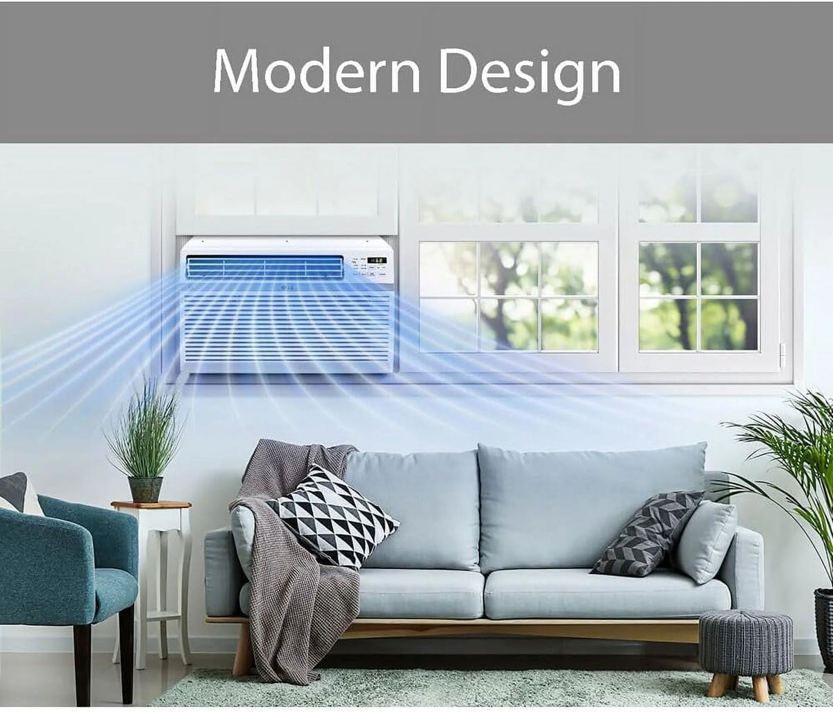 10,000 BTU Window Air Conditioner with Remote J1404
