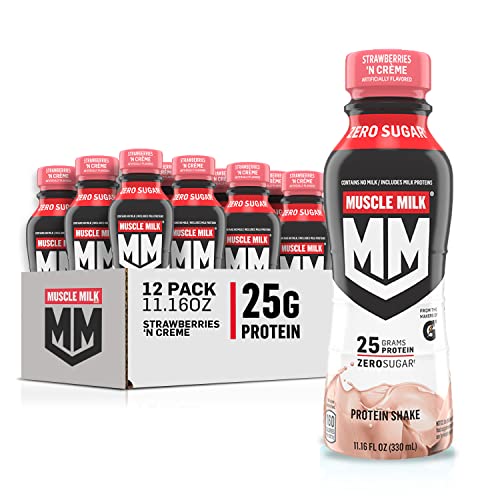 Vanilla Creme Protein Shake, 11.16 Fl Oz, 12 Pack, 25g Protein, Zero Sugar M740471