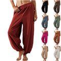 Loose Wide Leg Casual Pants Y504
