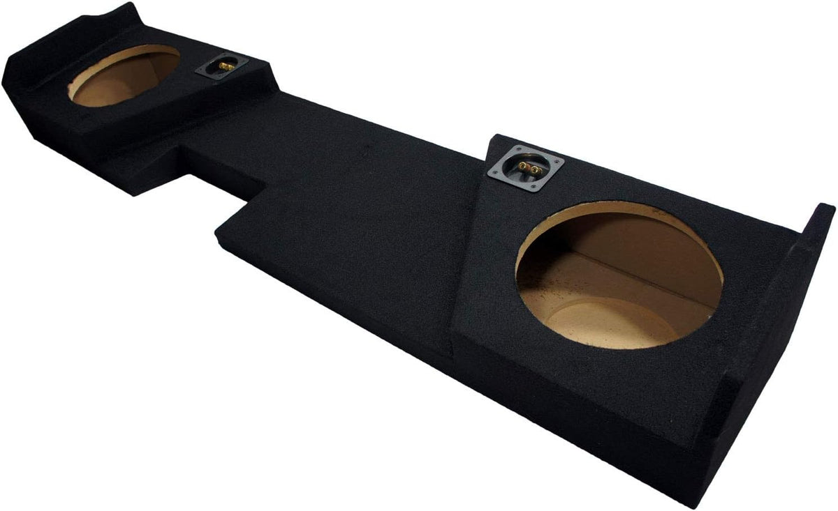 Dual 10 Sub Box Subwoofer Enclosure for Chevy Silverado Double Cab Truck B200772