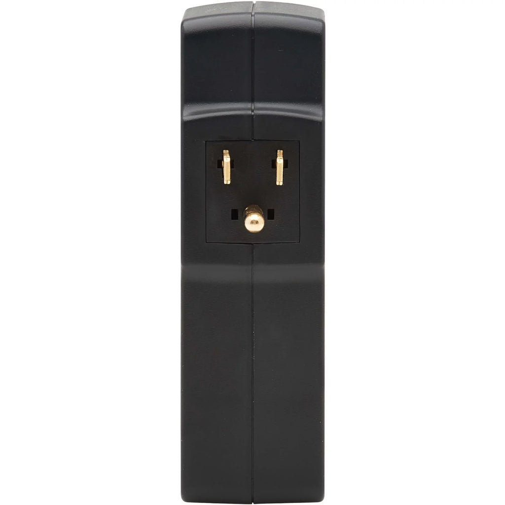 3-Outlet Surge Protector 2 USB Charging Ports Black E912