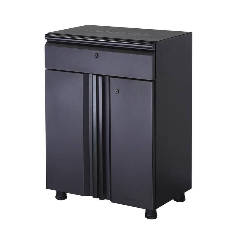 10-Piece Welded Steel Garage Storage System in Black N528042