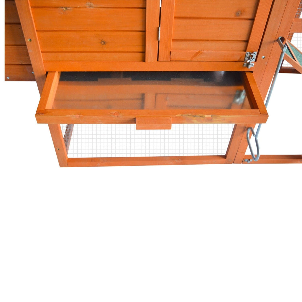Large Wooden Chicken Coop V60382