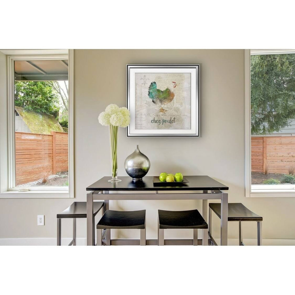 Framed Giclee Print 32 x 32 W2601