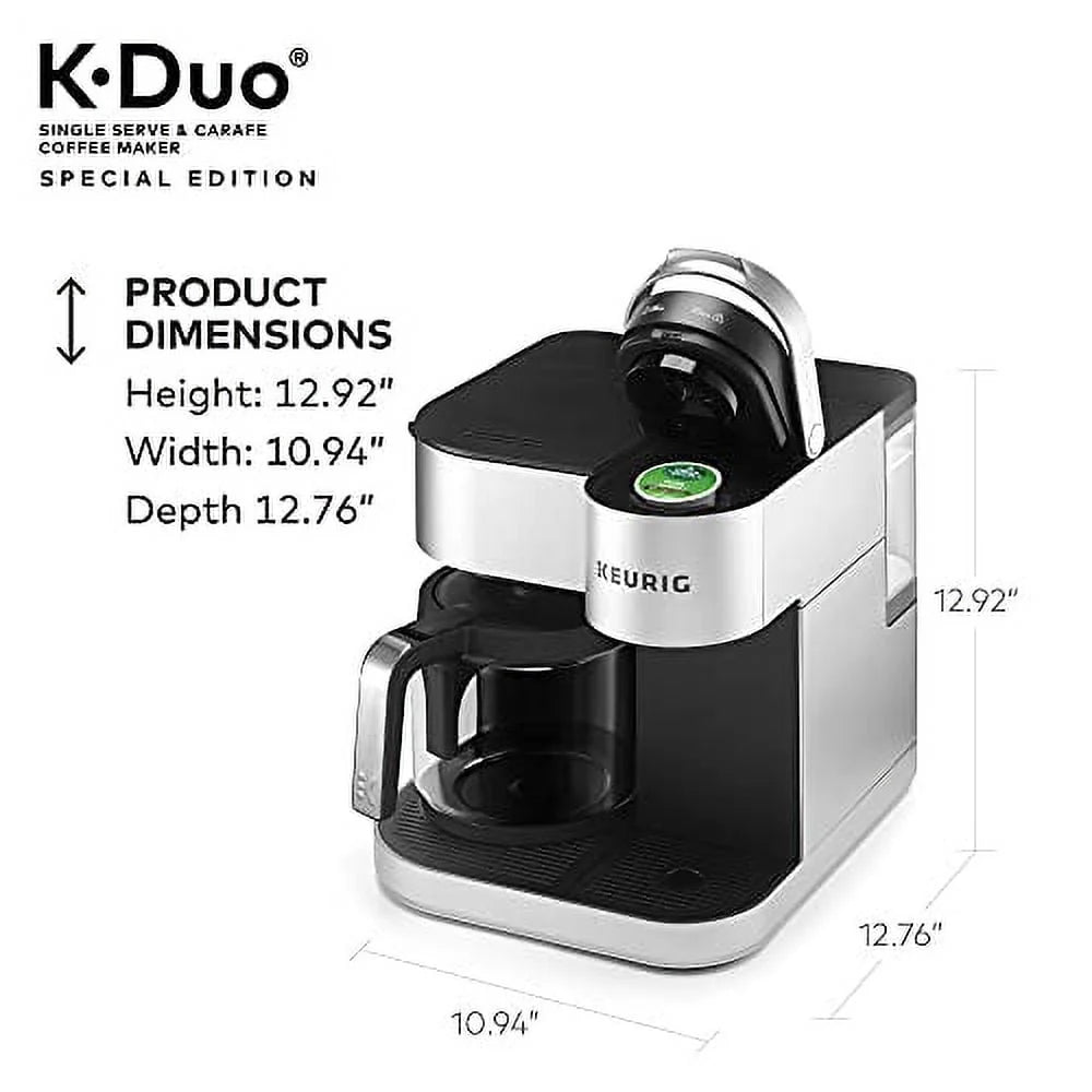 Single Serve K-Cup Pod & Carafe Coffee Maker D570401