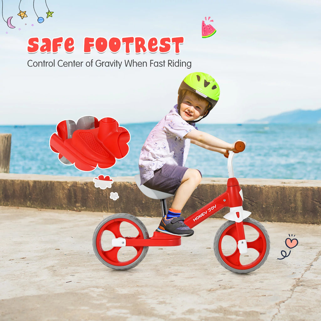 Kids Balance Bike with Feetrests B1155