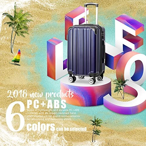 Expandable PC+ABS Spinner Luggage 20in 24in 28in I57715