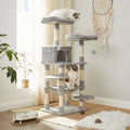Light Gray Multi-Level Cat Tree G43431