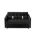55.5" Pull Out Sleep Sofa Bed 2 Seater Sofa Couch J7332