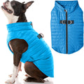 Blue Large Zip Up Dog Jacket L2357