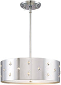 3 Light Chrome Pendant T6117