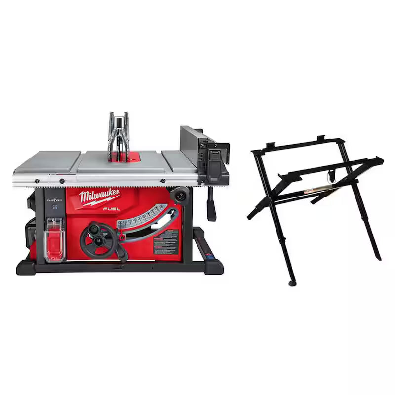 18-Volt Lithium-Ion Brushless Cordless Table Saw Kit with Battery and Stand C729