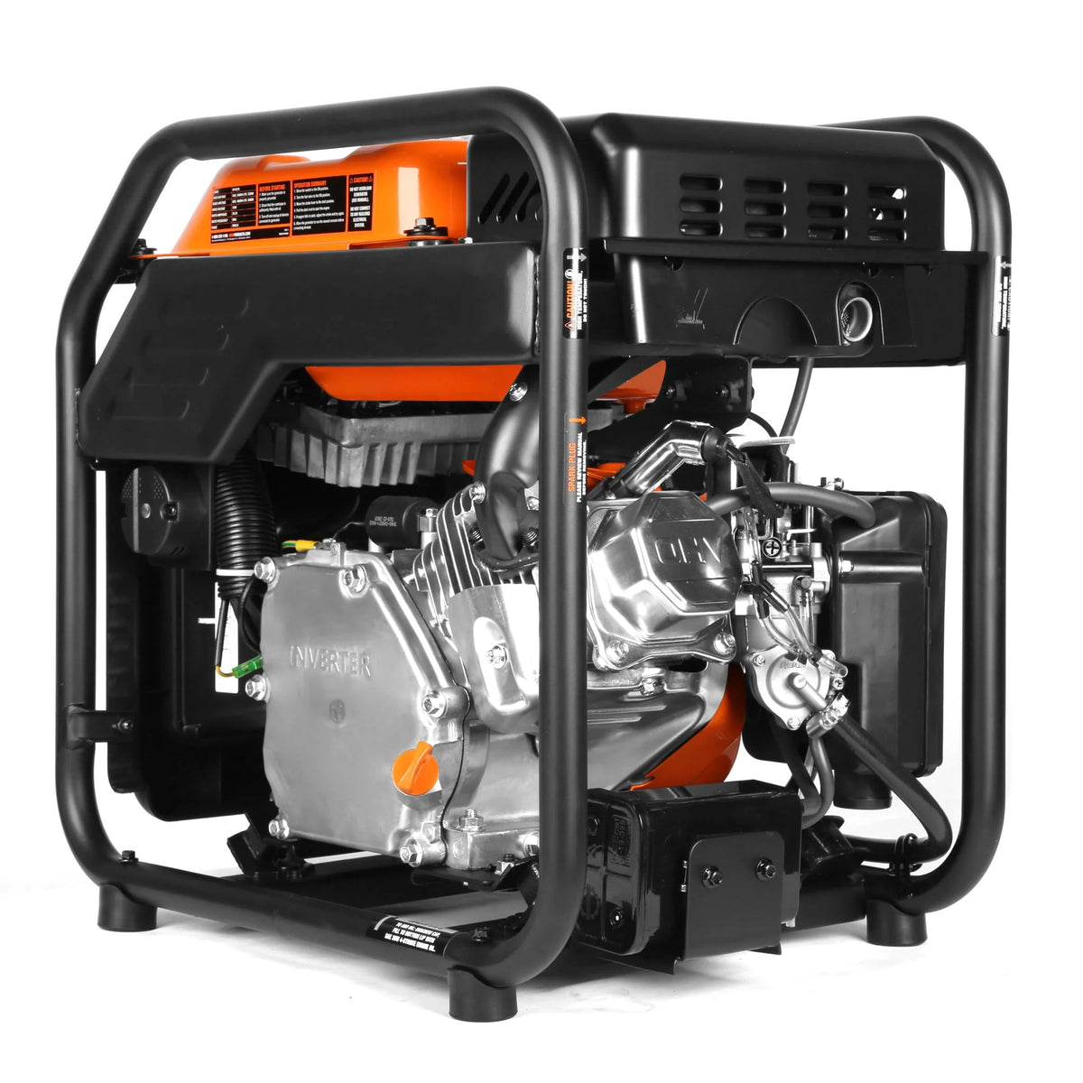 4000-Watt Dual Fuel Open Frame Inverter Generator Z828
