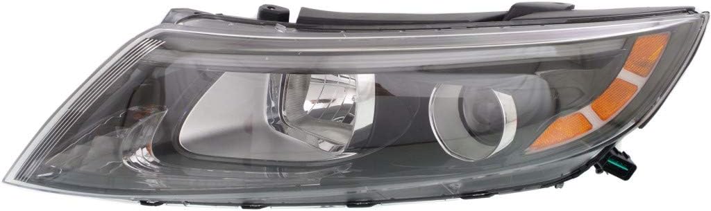 Headlight Assembly for Kia Optima 2014 2015 Pair Halogen D58217