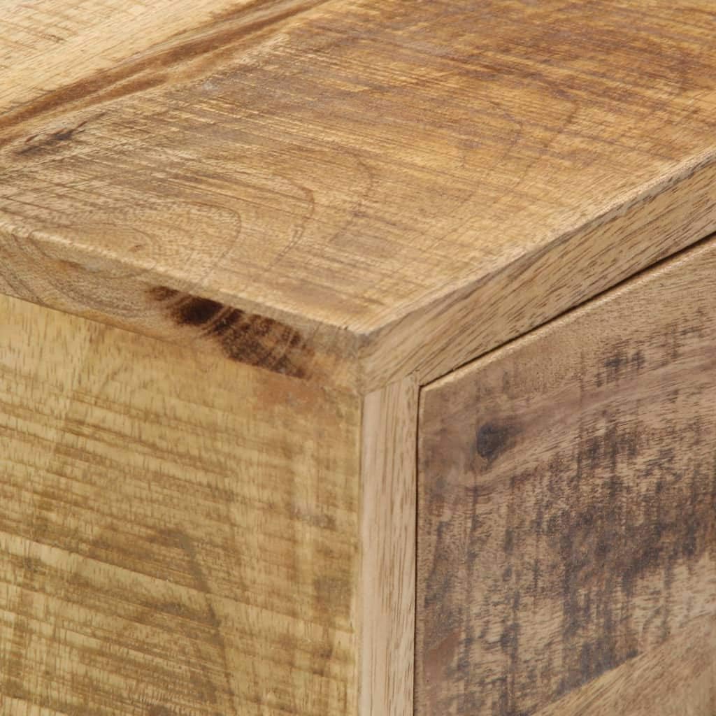 Solid Mango Wood Sideboard with Drawer Storage W472372