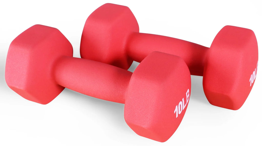 1 lbs Pair Vinyl Coated Dumbbells T9351