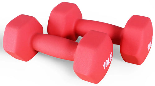 1 lbs Pair Vinyl Coated Dumbbells T9351