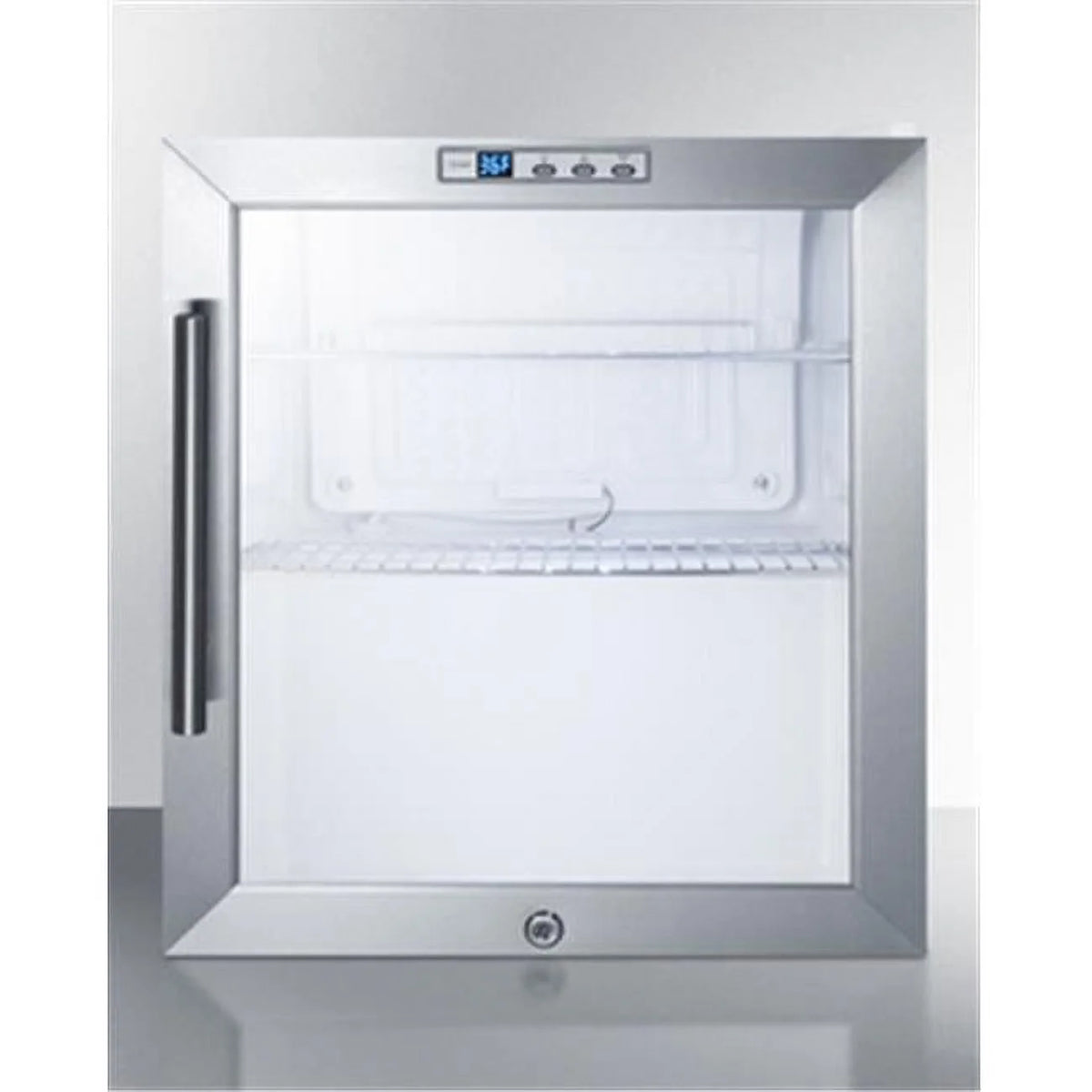 Commercially Approved Compact Beverage Center with 1.7 cu. ft. Capacity Stainless Steel H331