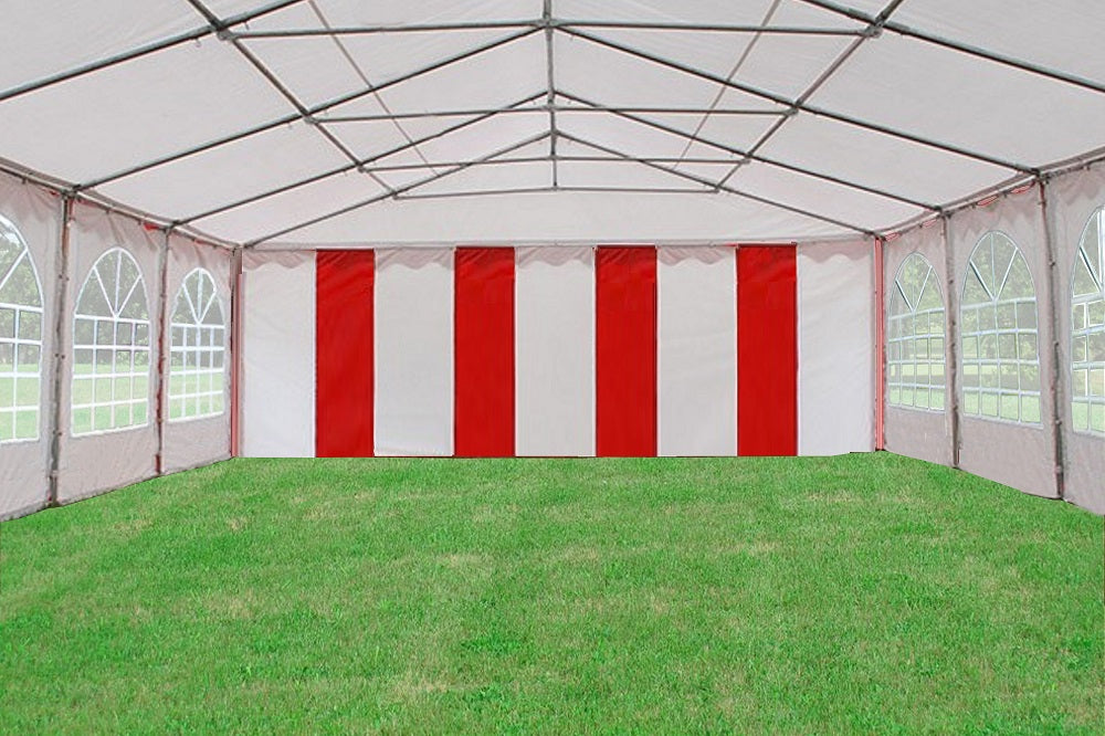 Red/White PE Wedding Canopy Tent C123558