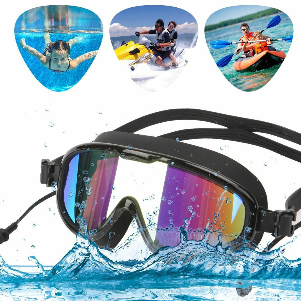 Swimming Goggles Anti-Fog UV Protection Diving Snorkeling Z750909