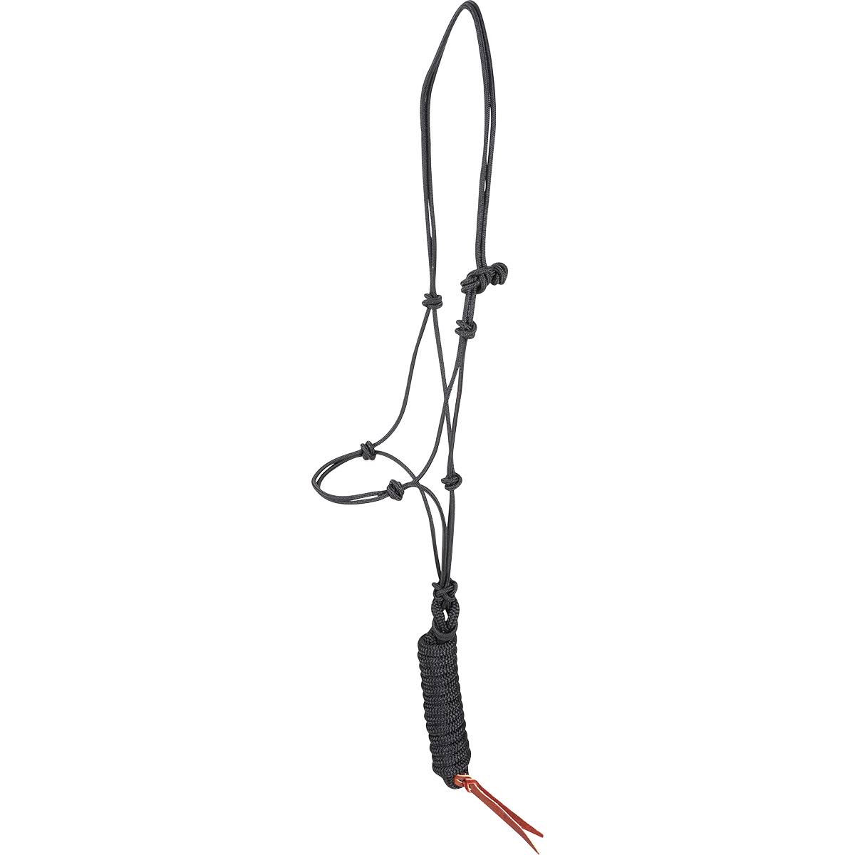 Premium Rope 9' Lead Halter Black F61863