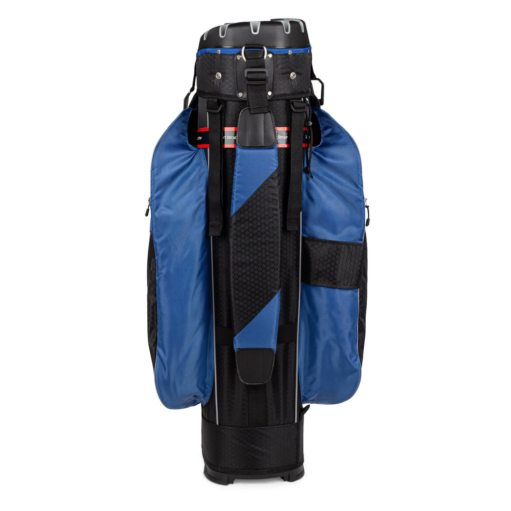 Blue 14 Way Cart Bag J795