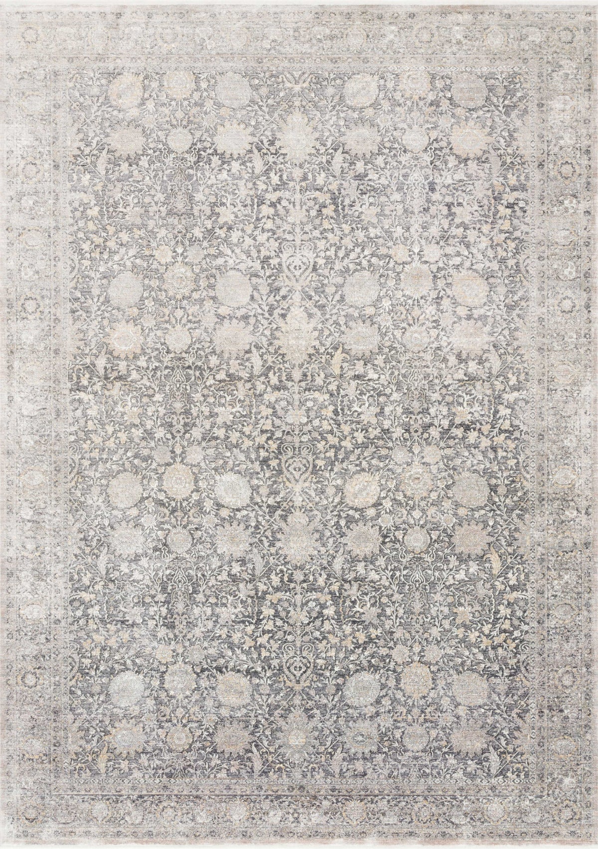 Charcoal Sand 3'7 x 5' Rug W88792
